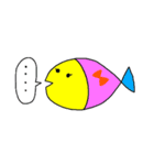 カラフルないきものたち（個別スタンプ：14）