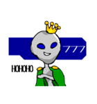 エイリアングレイさん（個別スタンプ：26）