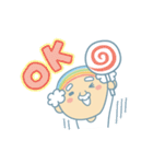 ゆるふわ にじいろバーコードのおじさん（個別スタンプ：37）