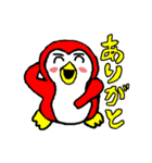 カラフルなペンギンの何気ない日常 第一弾（個別スタンプ：7）