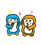 カラフルなペンギンの何気ない日常 第一弾（個別スタンプ：12）