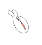 うさぎさんとその他動物たち（個別スタンプ：17）