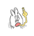 うさぎさんとその他動物たち（個別スタンプ：28）