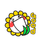笑顔の花（個別スタンプ：8）