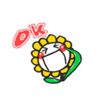 笑顔の花（個別スタンプ：12）
