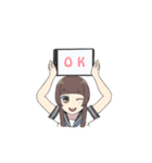 読者モデルLINEスタンプ（個別スタンプ：21）