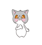 オレンジとハチワレ2（個別スタンプ：15）