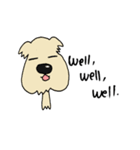 Kawaii dogs (Only English)（個別スタンプ：40）