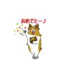 3コーギーさん（個別スタンプ：12）