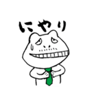 ヒゲのかえる係長（個別スタンプ：34）
