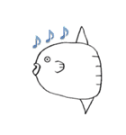 謎の生物マンボウ（個別スタンプ：37）