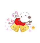 羊（ひつじ）さんのおめでとうがいっぱい（個別スタンプ：17）