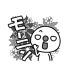 漫画っぽい赤鼻で片眉毛なやつ（個別スタンプ：22）