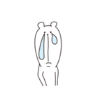 鼻の下が伸びたくま（個別スタンプ：29）