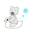可愛いデディベア（個別スタンプ：33）