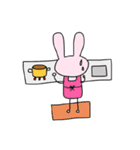 中学生うさぎ100％（個別スタンプ：37）