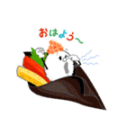 Little Pets ~スシ~（個別スタンプ：1）