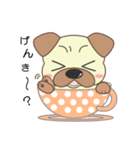 pug cup（個別スタンプ：5）