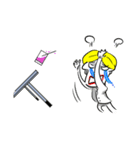 Jianjian boy of Summer Letter（個別スタンプ：35）
