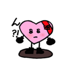 ピンクハーちゃん（個別スタンプ：2）