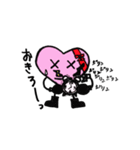 ピンクハーちゃん（個別スタンプ：5）