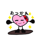ピンクハーちゃん（個別スタンプ：18）