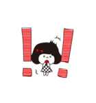 ○●おかっぱガール●○（個別スタンプ：3）