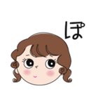 1文字リアクション（個別スタンプ：34）
