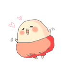 かぼパンひよこ（個別スタンプ：3）