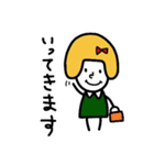 女の子とうさぎの日常（個別スタンプ：13）