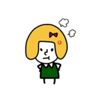 女の子とうさぎの日常（個別スタンプ：25）