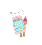 ウキウキ落書きメッセージ（個別スタンプ：13）