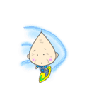 ほんわかじぃさん旅行スタンプ（個別スタンプ：1）