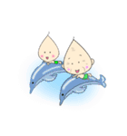 ほんわかじぃさん旅行スタンプ（個別スタンプ：2）