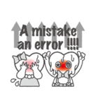Love story of Hearton and Loveli.（個別スタンプ：14）