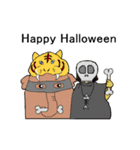 Childhood friends, mammoth and caveboy.（個別スタンプ：12）