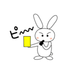 バレーボールうさぎ（個別スタンプ：18）