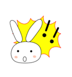バレーボールうさぎ（個別スタンプ：24）