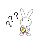 バレーボールうさぎ（個別スタンプ：31）