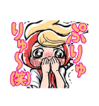 スーパーでんせつのさいきょう忍者SAYURI（個別スタンプ：34）