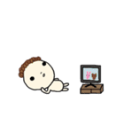 ソッチーとモジャジ（個別スタンプ：37）