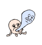 顔だけだね（個別スタンプ：36）
