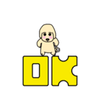 ゴールデン・レトリバーのサンタナ君（個別スタンプ：9）