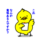 期待の新人☆ピヨリーマン（個別スタンプ：16）