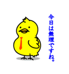 期待の新人☆ピヨリーマン（個別スタンプ：31）