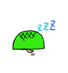 かめじぃと時々どんぐり（個別スタンプ：7）