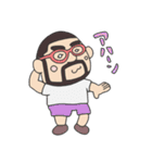 ひげめがねくんスタンプ3（個別スタンプ：9）