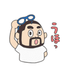 ひげめがねくんスタンプ3（個別スタンプ：12）
