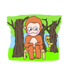 動物たちの日常 5（個別スタンプ：7）