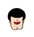 have many faces（個別スタンプ：2）